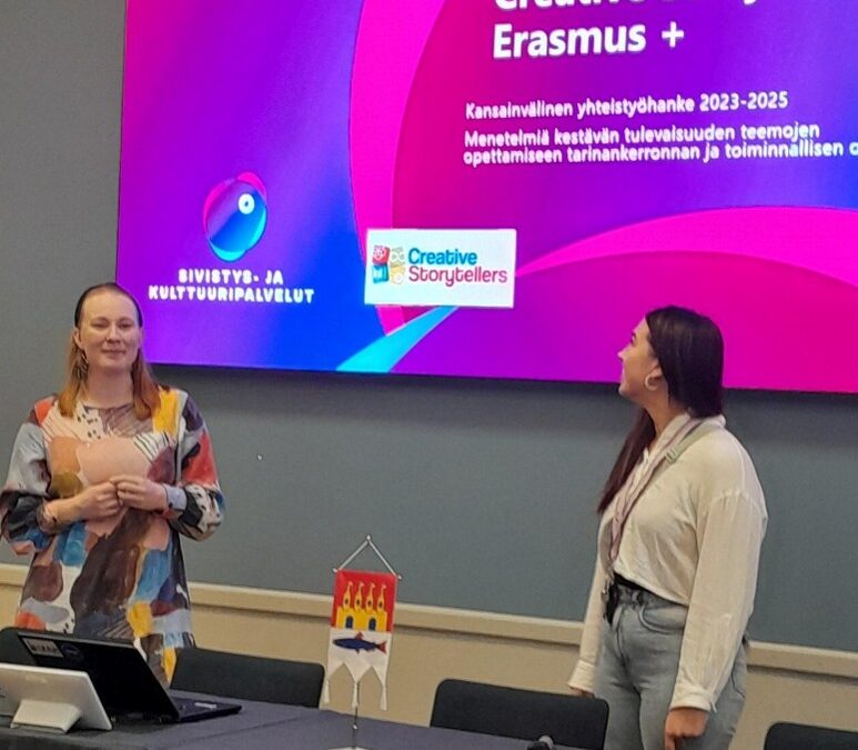 Creative Storytellers Project Presented at the Headmasters’ Forum in Oulu